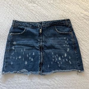 Missguided Jean skirt